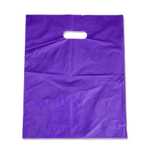 PE punch hole handle shopping plastic bags